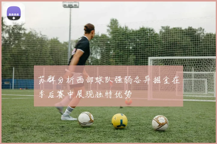 苏群分析西部球队强弱各异掘金在季后赛中展现独特优势